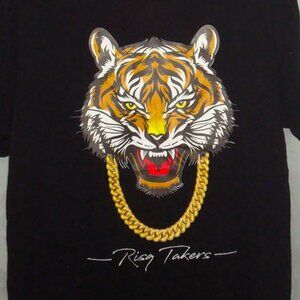 RISQ TAKERS Tiger with Gold Chain